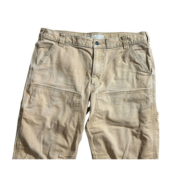 Carhartt Double Knee Work Pants 36x32 Rugged Flex Relaxed Fit Canvas BN2802-M - Picture 4 of 9